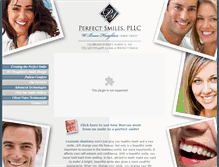 Tablet Screenshot of perfectsmiles.com